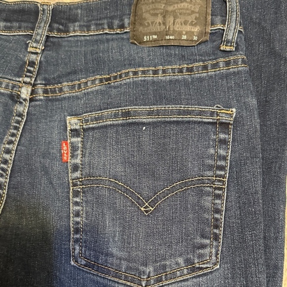 Levi's 511 boys Blue Jeans size 16